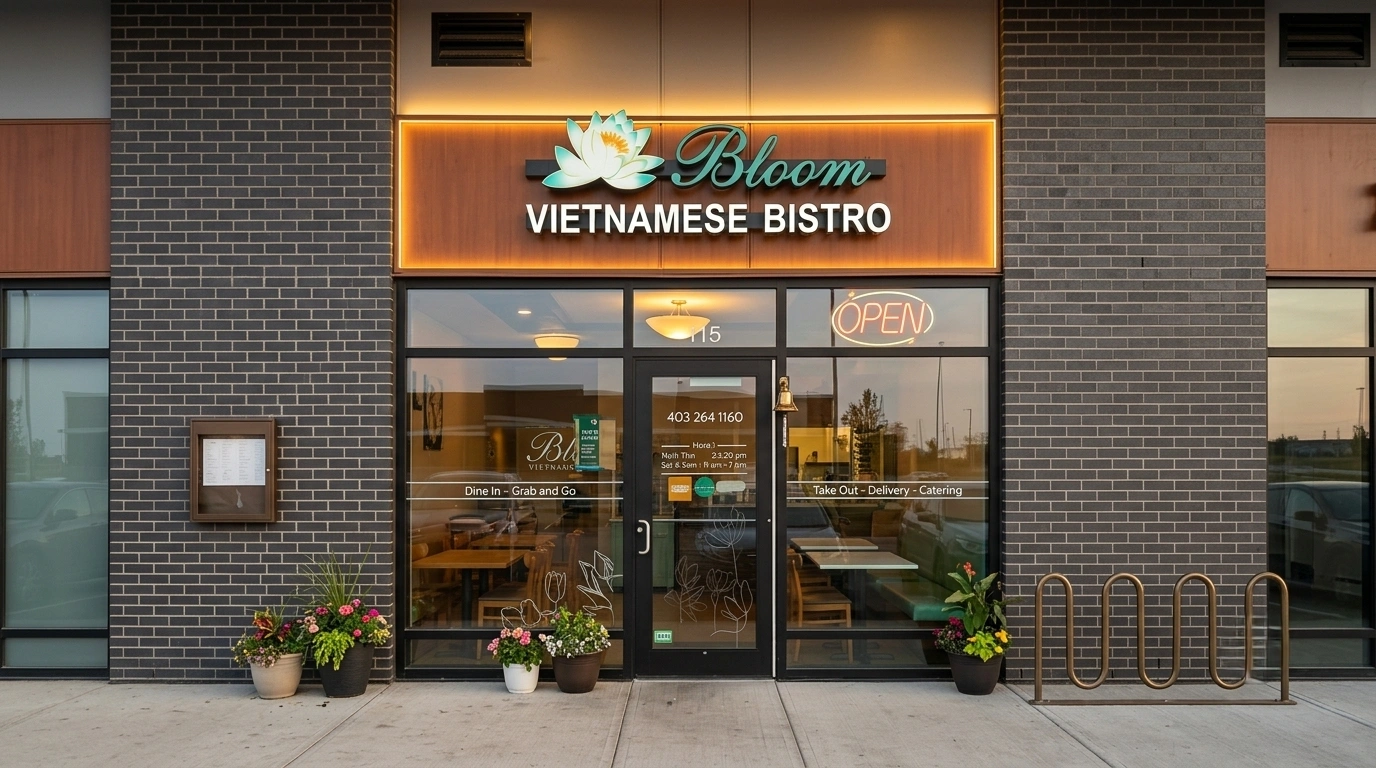 Bloom Vietnamese Bistro - Vietnamese restaurant in Shawnessy, Calgary SE