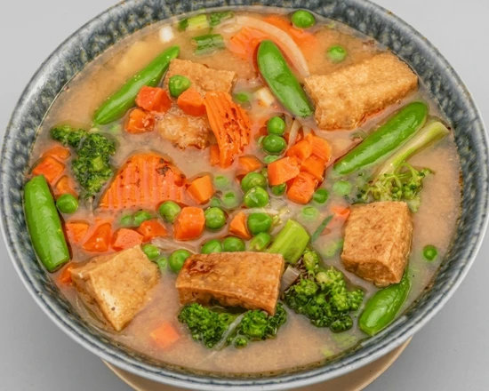 Vegan Veggie & Tofu Pho at Bloom Vietnamese Bistro in Shawnessy, Calgary