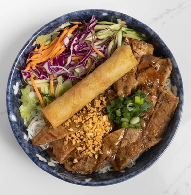 Best grilled pork vermicelli bowl in Shawnessy, Calgary, AB
